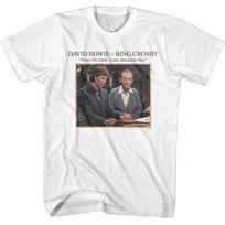 Bing Crosby & David Bowie Peace on Earth Unisex T-Shirt M