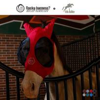 Felix Bühler Anti-Mosquito Fly Mask with Ear & Eye Covers, Zipperless Design, Model 8216124 Medium juoda