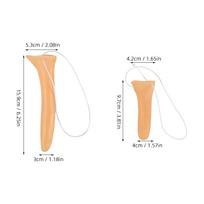 2pcs Simulation Nose Prop Halloween Long Nose Cosplay Party Performance Costume Reusable Vinyl  Long Nose Cosplay Supplies