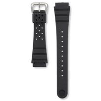 Seiko Watch Replacement Genuine Lug Width Buckle Width DAL3BP [Seiko Watch] Band, Urethane, 19mm, 16mm, Black, Men's juoda