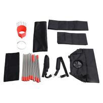 Professional Fruit Picker Stainless Steel Fruit Picker Pole with Collection Funnel Bag for Apples juoda
