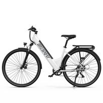 ONESPORT OT12 Urban Commuting Electric Bicycle 250W Motor 36V13Ah Battery E-Bike With TowSeat 27.5 Inch Road Tires Outdoor Adult Electric Bike balta