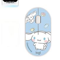 Logitech PEBBLE M350 Dual-Mode Silent Wireless Mouse - Building Block Cinnamoroll