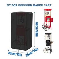 Popcorn Machine Cover Dustproof Waterproof Heavy Duty 420D Machine Sleeve Popcorn Cart Covers Replacement For Outdoor Sun Snow