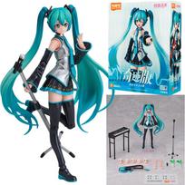 BLOKEES Originalus Hatsune Miku Sakura Miku 17-asis WITH YOU Stebuklo leidimas Q versija Veiksmo figūrėlė Surinkimo žaislas Kolekcija Dovana