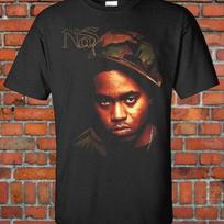Nas Big Face Graphic Tee Unisex Hip-Hop Music Unisex T-Shirt XXL