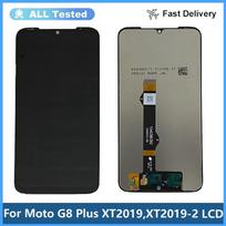 LCD Screen and Digitizer Full Assembly For Moto G8 Plus XT2019, XT2019-2