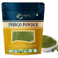 Brijbooti Organic Indigo Powder for Black Hair (200 Gr) | Herbal Indigo Powder for Natural Hair Coloring | Neela Amari, Neel Patti, Neela, Neelamari 200GM