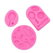 Table Tennis Football Cake Mold Fondant Cake Food Grade Silicone Mould Baking Tools Sugar Mold Chocolate Ornament Mold 1