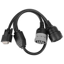 Excavator Split Connect CA3 Service Cable Comm For CAT ET-3 457-6114 317-7485 9Pin& 14 Pin Diagnostic Adapter Communication Tool juoda