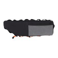 Bike Frame Bag 2.6L Large Capacity Water Proof Polyester Portable Bike Under Top Tube Bag for Wallet Mobile Phone Keys Gloves