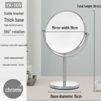 Didelis išmanusis HD LED makiažo veidrodis su įkraunamu papildomu apšvietimu Plug-in Version