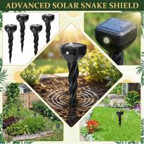 Suitable For Yards, This IP65 Stake Repels Animals Such As Armadillos, Gophers, Voles, Chipmunks, Deer, And Groundhogs, Making I One Size juoda