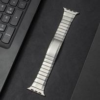 Band for Apple Watch Ultra 2 49MM  Series 10 46 42 Stainless steel Link bracelet strap Fold depolyment buckle for iWatch 9876 SE S10-42mm 38 40 41mm&For Apple Watch