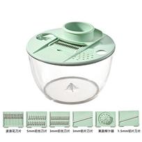 Multifunctional Vegetable Salad Spinner Lettuce Leaf Dehydrator Washer Bowl Dryer Mixer for Fresh Greens