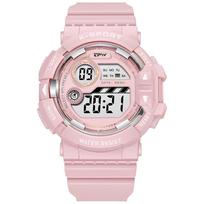 TPW Luminous Multi-functional Waterproof Sport Watch for Kids and Adults One Size rožinė
