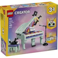 LEGO Creator Muzikos tematikos dekoras: pianinas su kate 31392