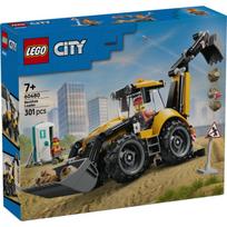 LEGO City Geltonas ekskavatorius-krautuvas 60480
