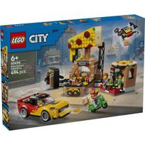 LEGO City Picų pristatymo įspūdžiai su transporto priemonėmis 60496