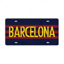 DORA Tin Sign Vintage Ctiy Aluminum Plate Barcelona MILAN Madrid Country Metal Plaque LIverpool Manchester Tottenham Decortaive Car Sign Wall 15x30cm(5.9x7.8inch)