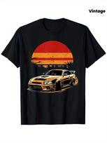 vintage JDM car Japanese Retro Car Racing Drifting Legend T-Shirt, Suitable fo S įvairiaspalvis
