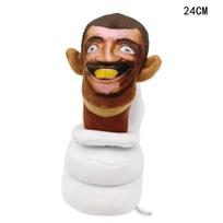 Skibidi Toilet Plush Soft Toy Cameraman TV Man Skibidi Dop Dop Yes Yes Titans Camcordeman Speakerman Speaker Man Doll balta