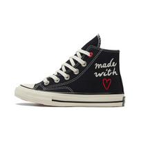 Converse Chuck Taylor All Star 1970s 'Black Made Wtih Love' Kids' 370579C EU 32