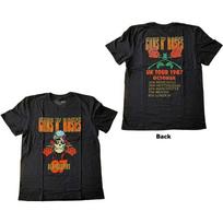 Guns N' Roses Unisex T-Shirt: UK Tour '87 (Back Print) (XX-Large) M