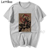 Anime Jujutsu Kaisen Manga T Shirt Unisex Women Harajuku Casual Yuji Itadori Graphics 100 Cotton Oversized M