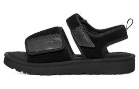 UGG Cow Split Leather Stylish Sandal Men's Black 1136650-BLK 41
