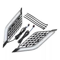 Motorcycle LED Radiator Grill Panels Decorative Light For Honda Goldwing GL1800 DCT Tour 2018-2024