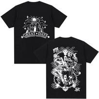 Show Off Your Love for JoJo’s Bizarre Adventure Diamond Is Unbreakable with This Great Days Themed Black T-Shirt 4XL