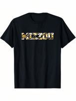 University Of Missouri Mizzou Tigers Camo T-Shirt S įvairiaspalvis