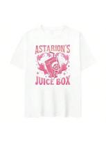 Funny Astarion Juice Box Pattern Tshirt Men's Women's Retro Fashion Aesthetic TshirtSummer Casual Extra Large T-Shirt S įvairiaspalvis