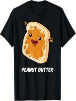 Kawaii PB&J Peanut Butter Halloween Couple Costume Set Jelly T-Shirt S įvairiaspalvis