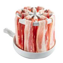 Practical-Microwave Bacon Cooker Quick Cooking Bacon Rack Grease Collector Kitchen Gadget
