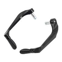 Universal Motorbike Brake Clutch Levers Guard Protector Anti-Fall Protection Motorcycle Handguard For Yamaha Kawasaki Honda juoda