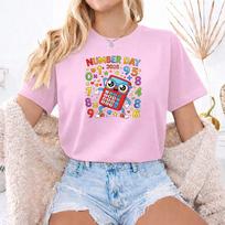 Maths Day T Shirt Kids Preschool Number Day Funny School Tee UK , 2026 Math XL