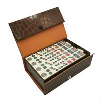Mini Mahjong Set Lightweight Chinese Traditional Travel Game for Students,