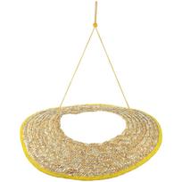 Wheat Straw Sunshade Hard Hat Sun Shield for Construction