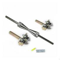 Motorcycle Wheel Balancer Sturdy Balancing Quick Assembly Setup Manual Tire Truing Stand for