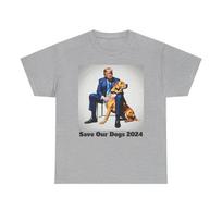 Donald Trump Save Our Dogs 2024 Shirt Pro-Canine Political Tee Election Apparel 4XL