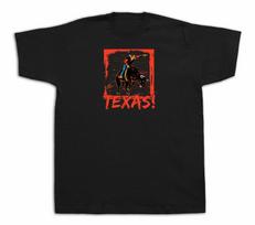 Texas tourist spots city sites ox taurus TX t shirt funny casual gift tee S