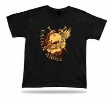 Fallen Angel Bullseye Skeleton Skull T Shirt Tee Modern Fashion Design Apparel 3XL