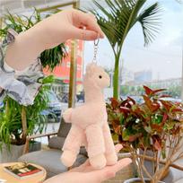 High-Quality Cartoon High-Quality Cute High-Quality Alpaca High-Quality Plush High-Quality Pendant High-Quality Creative High-Quality Kawaii rožinė