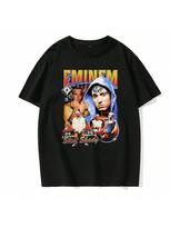 Summer Famous Rapper  Graphic Printed T-Shirt Wounisex Fashion Hip Hop Tops Tees Wounisex Casual T-Shirt Rock Camisetas Boy Tees S įvairiaspalvis