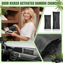 Activated Charcoal Odor Absorber Bag for Home Car Shoe Use Natural Deodorizer and Moisture Absorbing Air Purifier Activated Carbon Pack one size