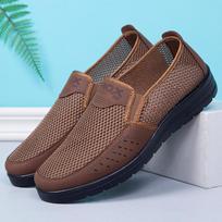 Summer Style Mesh Flats For Men Loafer Casual High-End Very  Dad Shoes 38