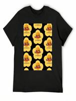 Funny Burger Lifts Weights T-Shirt Rapper Graphic Tees Tops Plus Size Clothes Mens T Shirt Graphic S įvairiaspalvis