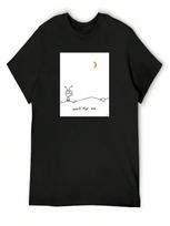 Moby Wait For Me T-Shirt Blue Archive Vintage T Shirts T-Shirts Man Shirts Men Graphic S įvairiaspalvis